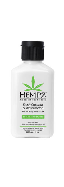 Hempz Fresh Coconut and Watermelon Herbal Moisturizer Travel Size Hempz Fresh Coconut and Watermelon Herbal Moisturizer Travel Size